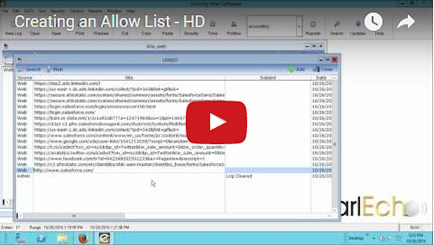 Allow List Management Video